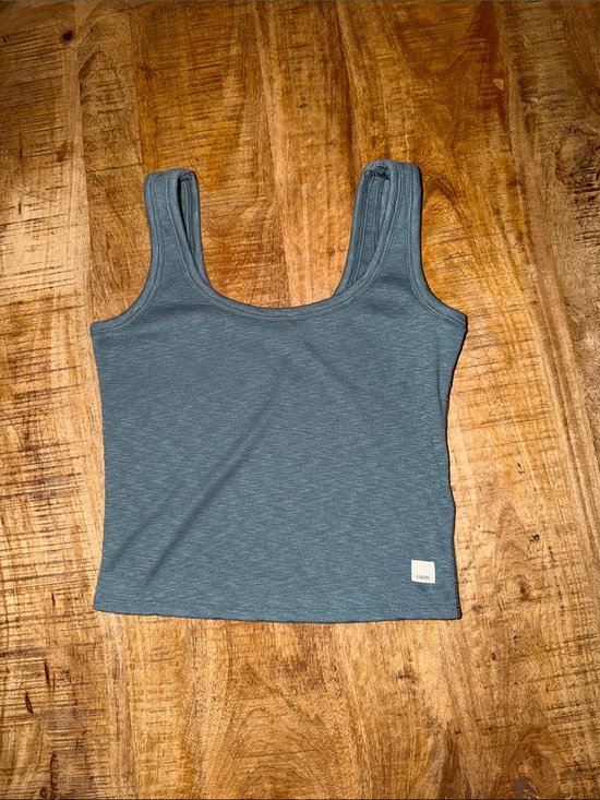 Vuori Tops - Vuori Women's Slate Blue Scoop Tank Top